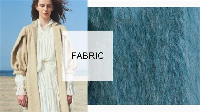 Women's coat fabric trends